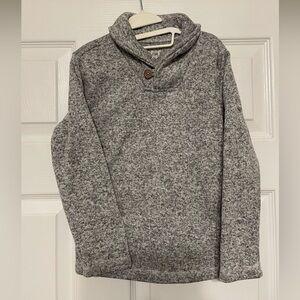 Jumping Jacks Kids Gray Shawl-Collar Pullover Sweater